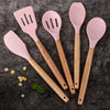 Set de Utensilios de Cocina de Silicona