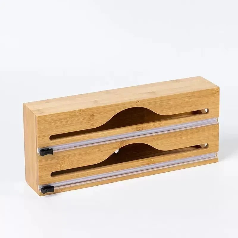 Organizador de Cocina de Bambú para Envolturas - Chammpy
