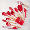 Set de Utensilios de Cocina de Silicona - Chammpy